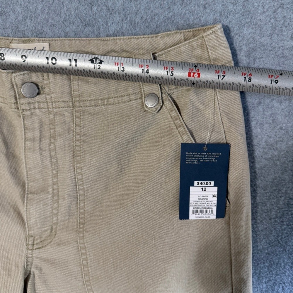 Universal Thread Utility Pants Gorpcore 12 Tan NW… - image 3